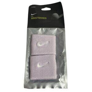 Nike Tennis Lilac Wristbands White Swoosh